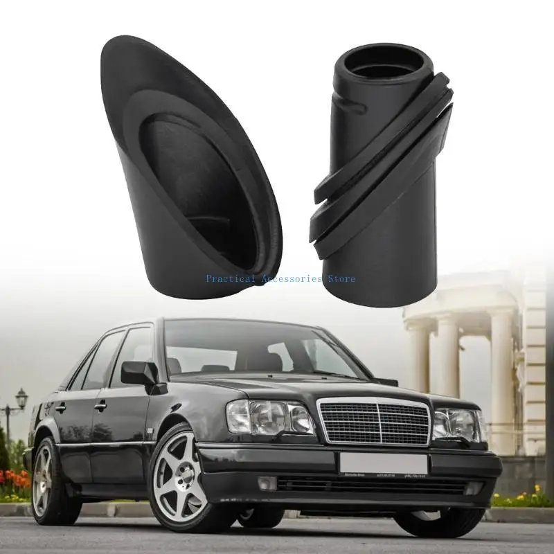 

U75E 1 Pair Car Antenna Rubber Seal 1248270898 1248270798 Lower Upper Antenna Gasket for W124 A214 Replacement Aerial Base