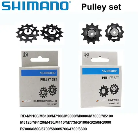 Shimano Deore XT XTR SLX Pulley Set Rear Derailleur Pulley Set RD M9100 M9000 M8100 M8000 M7100 M6100 R9150 3400 3500 R7000 6800