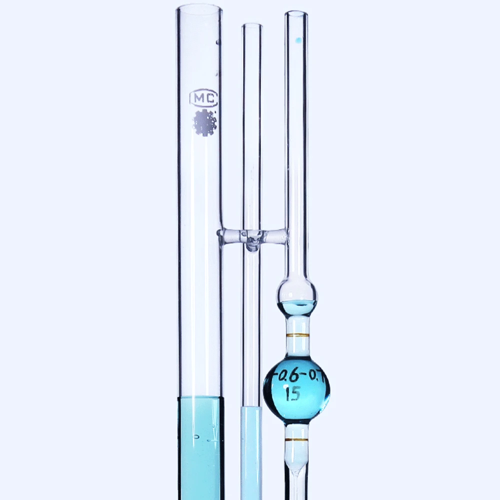 0.77-1.2mm Various Constant Ubbelohde Capillary Viscometer Labrotary Glassware Chemical Experiment
