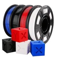 EasyThreed 3D Printer Filament Marble PLA 1.75mm 250g 3D Printing Plastic Material Translucent Filament PLA Black Blue Green