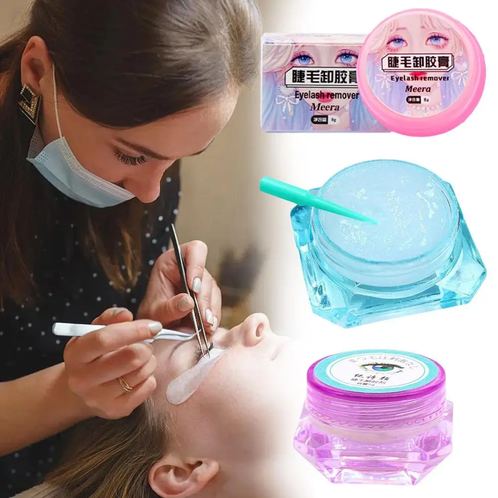 Professionele Wimper Lijm Remover Smaak Remover Crème Voor Wimperverlenging Geur Geur Remover Makeup Tools V6U2