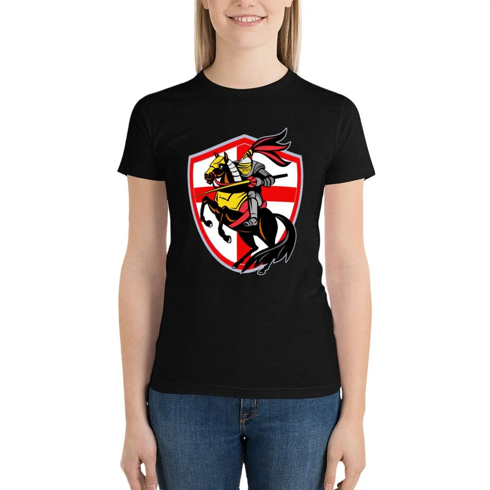 Medieval Knight T-Shirt cute tops shirts graphic tees Blouse summer blouses woman 2024