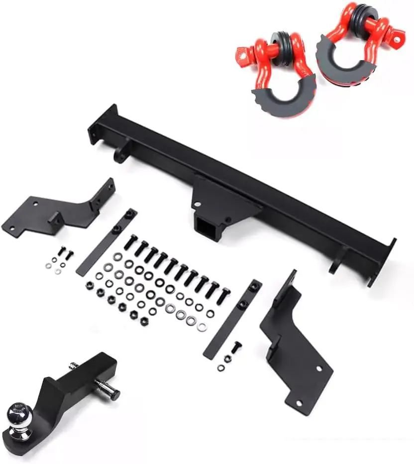 Rear Trailer Towing bar for Suzuki Jimny JB64 JB74 JC74 2019-2026 Rear Tow Trailer Hitch with D-Rings Towing Bar