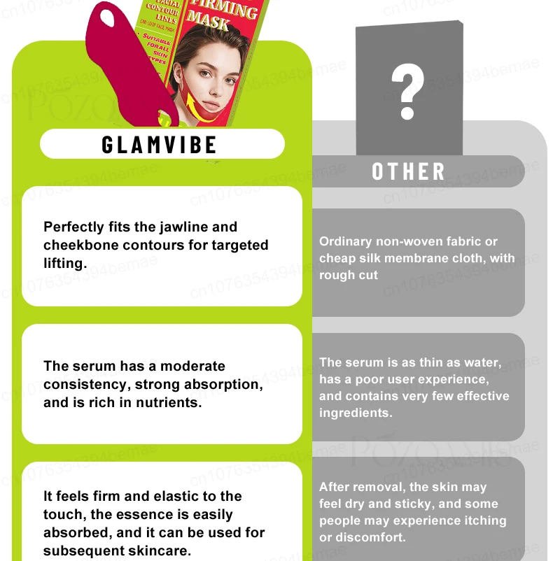 V-face Repair Mask, Eliminates double Chin, improves facial contouring, shaping bandage, quickly slims the face, removes masseter muscle, facial lifting band, anti-aging, deep hydration, creating a V-shaped face.