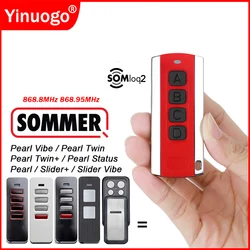 SOMMER Pearl Vibe / Pearl Twin / Pearl Status / SOMloq2 / TX55-868-4 TRX55-868-4 TX40-868-4 Garage Door Remote Control 868MHz