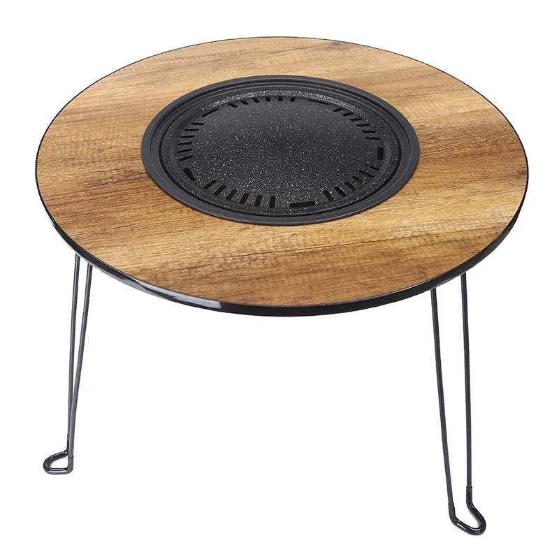 

Multi-Functional Outdoor Portable Camping Table Set New Style Foldable Stove Basin Tea Brewing Propane Gas Durable Metal