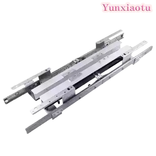Automatic Lifting Slide Rail for Dining Table - Telescopic Folding Track with Flip-Top Mechanism, Steel Wire Guide Rail System
