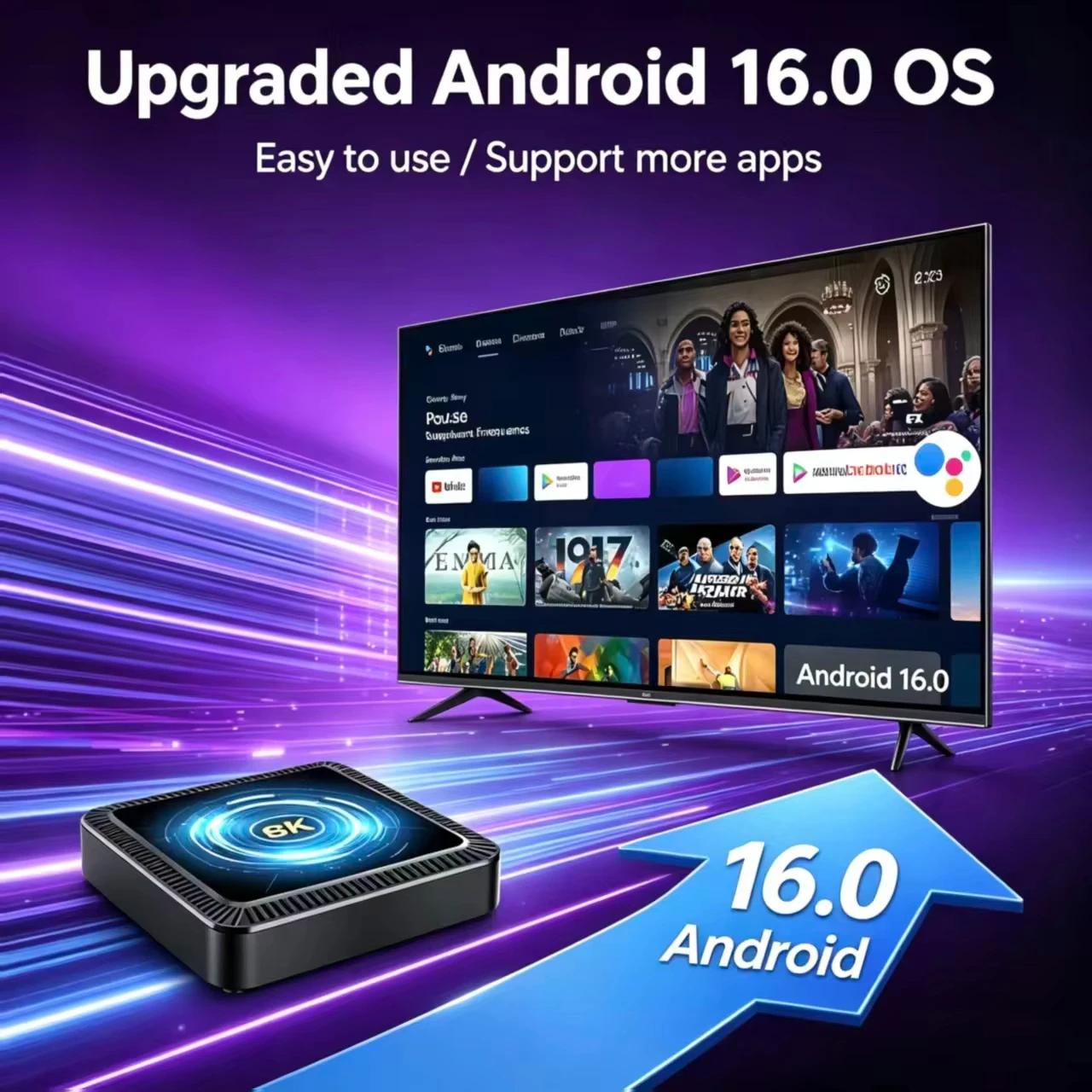 2026 Smart TV Box Android 16 Q – Ddr3 8Gb recenzja i cena
