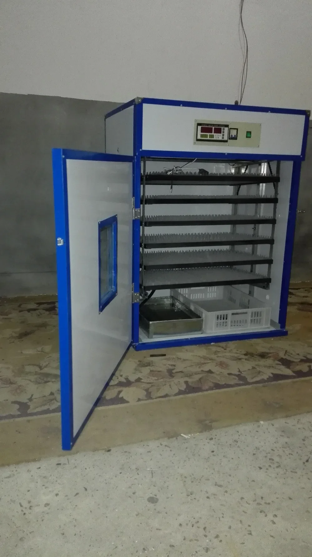 Durevoli 1056 uova Haching Machines Incubato per vassoi per uova di gallina per quaglie
