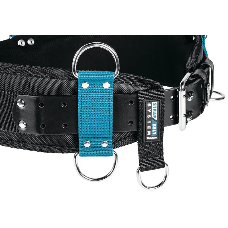 Makita-cinturón acolchado de E-05321, accesorio de cuero Real, duradero, resistente, con bucle