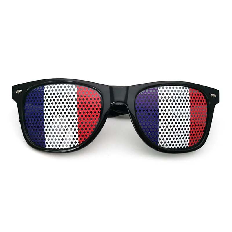 New Unisex Black Frame 42 Countries Flag Sun Glasses Decorative Spectacles Eyeglasses Frames for Party Women Men Sunglasses image 2