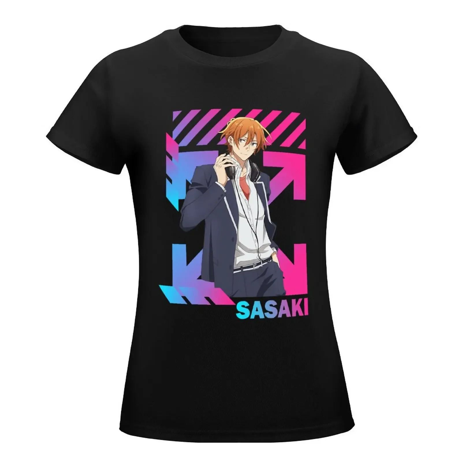 Things You Need To Know About Sasaki To Miyano Today T-Shirt Blouse Short sleeve tee t shirt Women