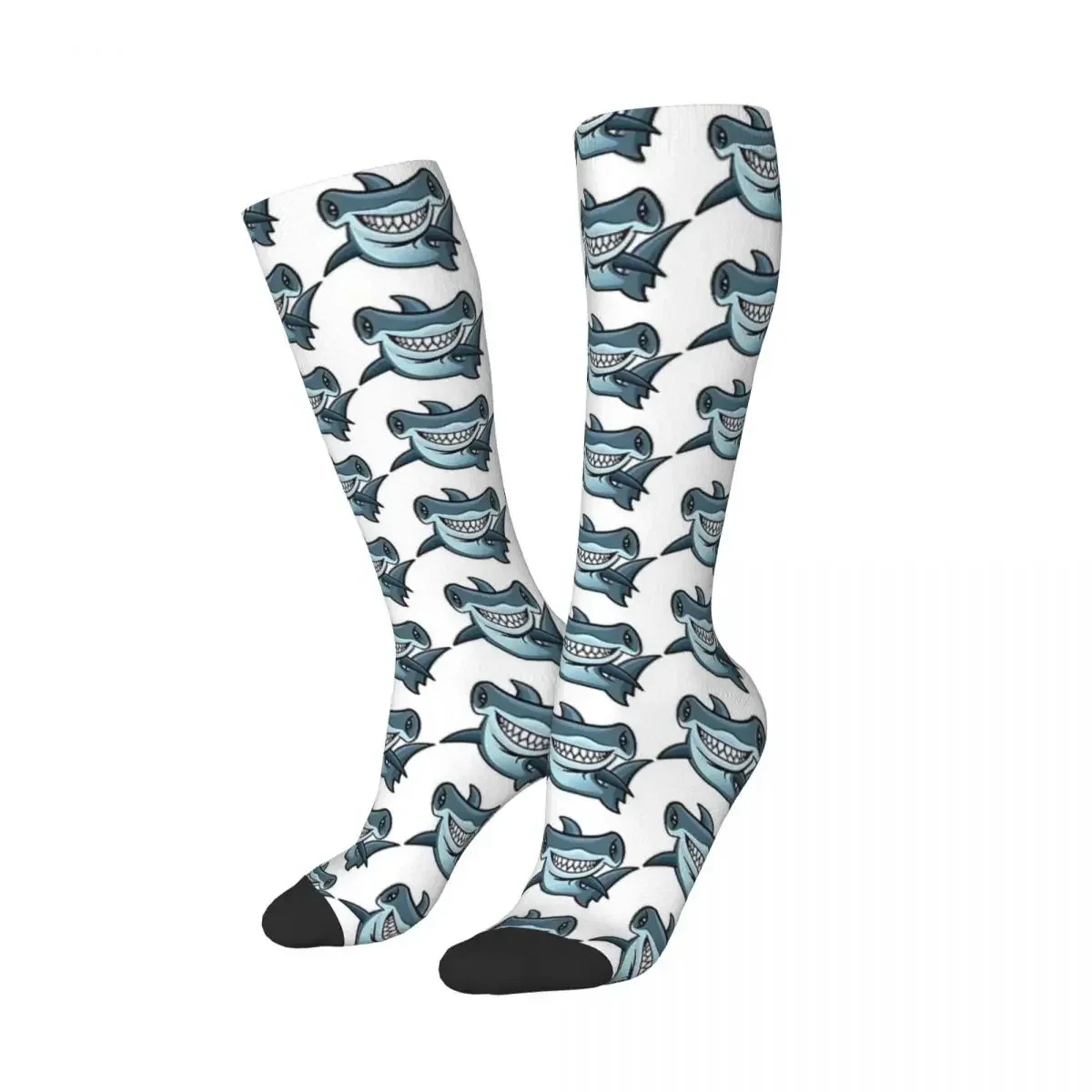 

Hammerhead Shark Socks Harajuku Sweat Absorbing Stockings All Season Long Socks Accessories for Unisex Gifts