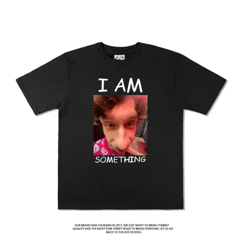 Valorant Neon Game paper rex team I AM SOMETHING T-Shirt for Women Tees Hip Hop Birthday Gifts Tops Short-sleev Woman