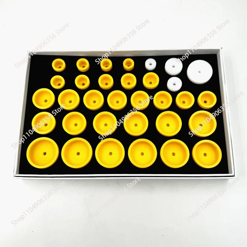 

for Heavy Duty Watch Press Dies Set Round Extra-Deep Curved Watch Crystal Watch Back Pressing Tools for Watchmakers