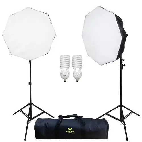 Agate III - Octagonal Lighting Studio-7 pieces-110V