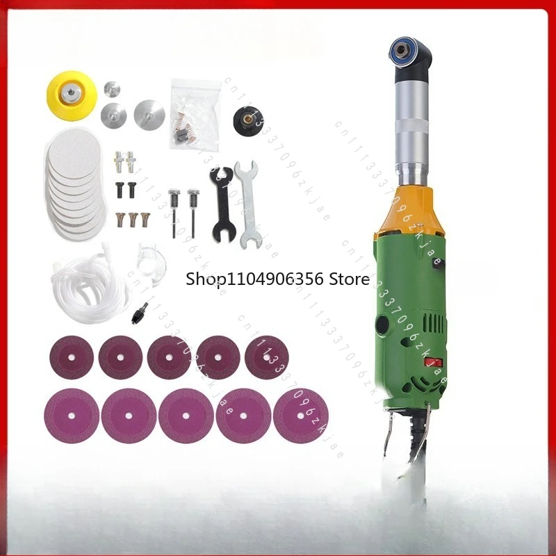 Electric Engraving Motor Grinder Mold Polishing Hanging Ceramic Tile Cleaning Tools 350W 90 Degree Bend Right Angle Jewelry Wood