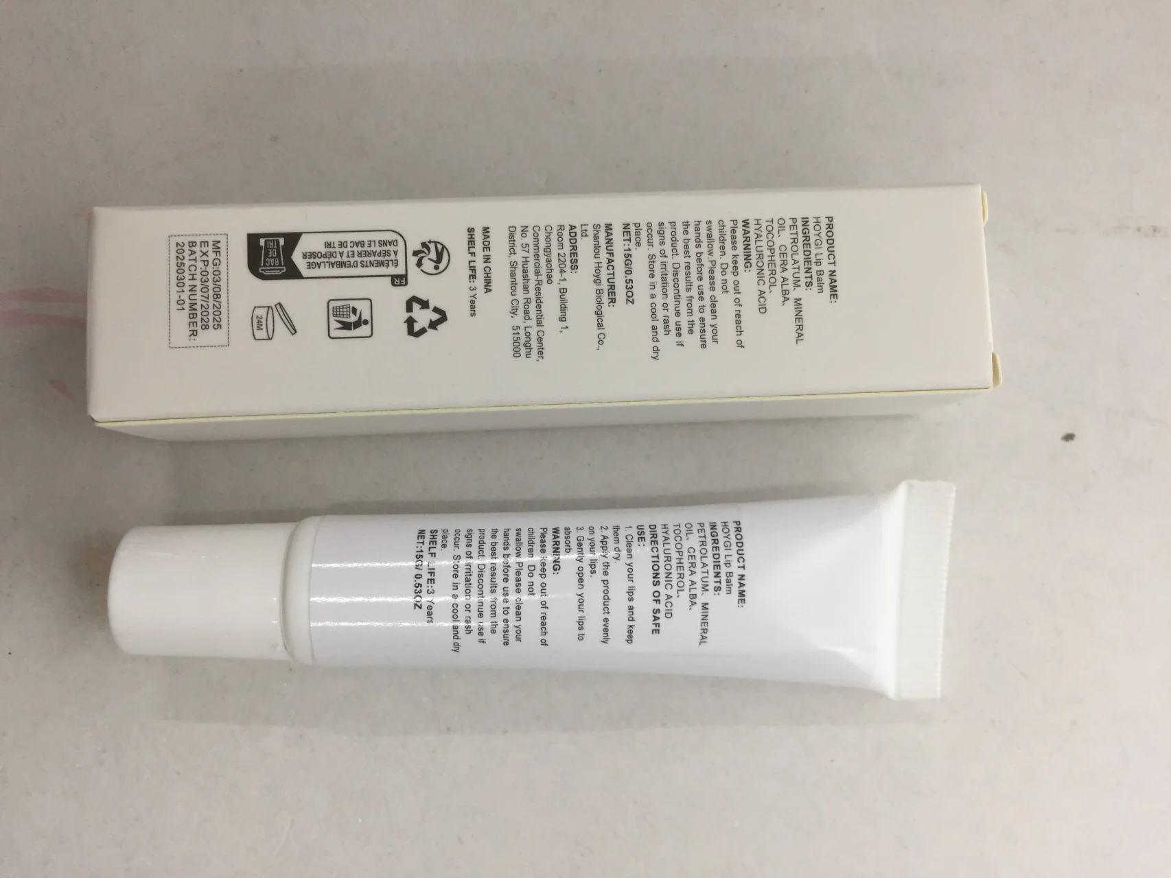 Zestaw 5 balsamów do ust - nawilżający zestaw do pielęgnacji ust, nawilżający, łagodzący, regenerujący suche, popękane usta