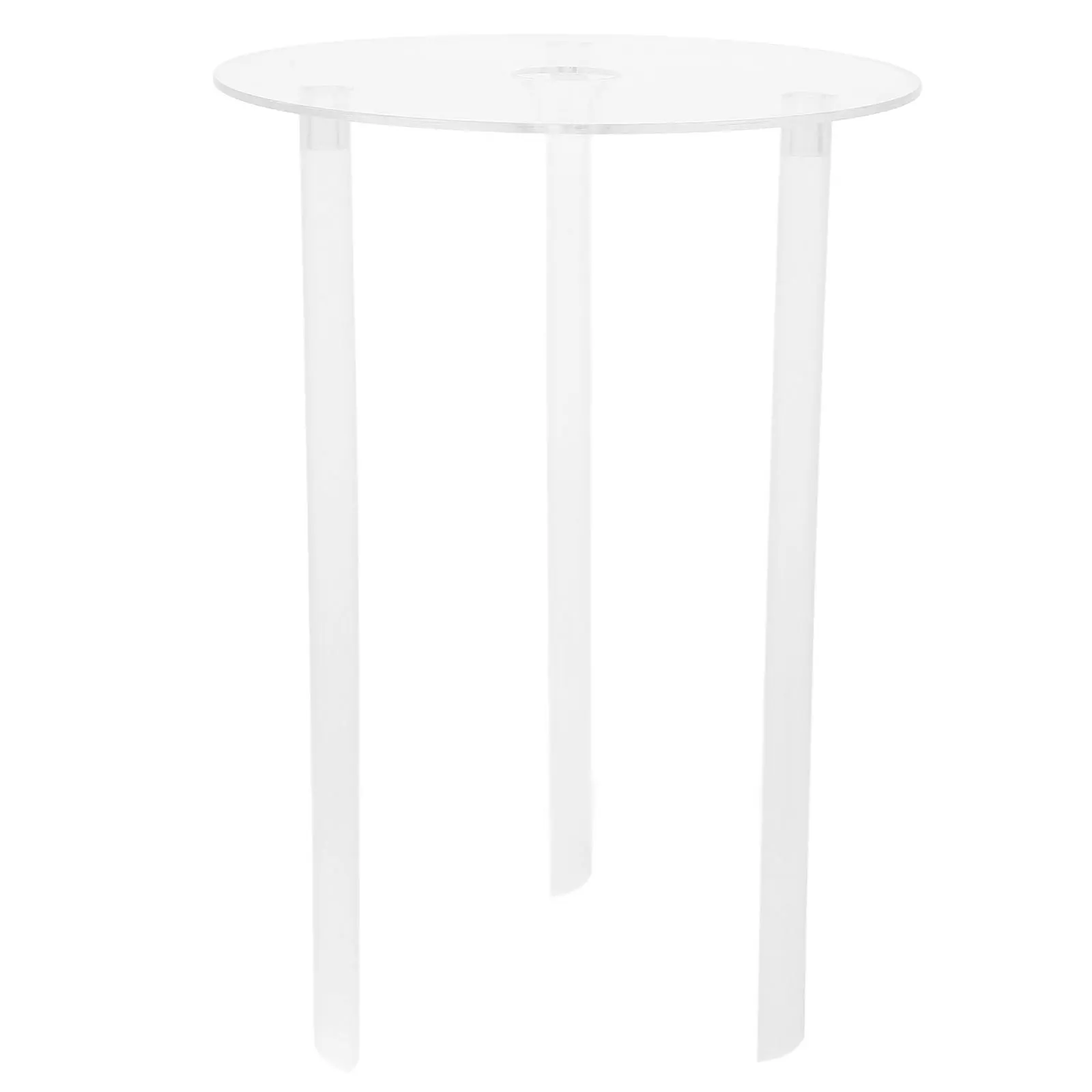 

4Set Plastic Cake Dowel Rods for 8In Layered Cakes Secure Stackable Design with Cake Separator Plate Stand Enhances Transport