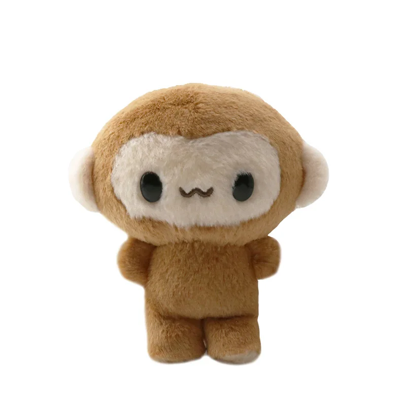Kawaii New 10CM Doll Banana Monkey Plush Doll Pendant Ugly Keychain Backpack Pendant Girl Birthday Gift Christmas Gift view 2