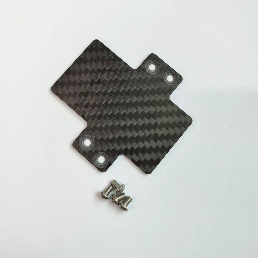 Carbon Fiber ESC Mount Plate for 1/10 Trxs Maxx  V1 V2 & Wide Maxx to Non-destructive Install Hobbywing max6 max8 xr8plus x8s