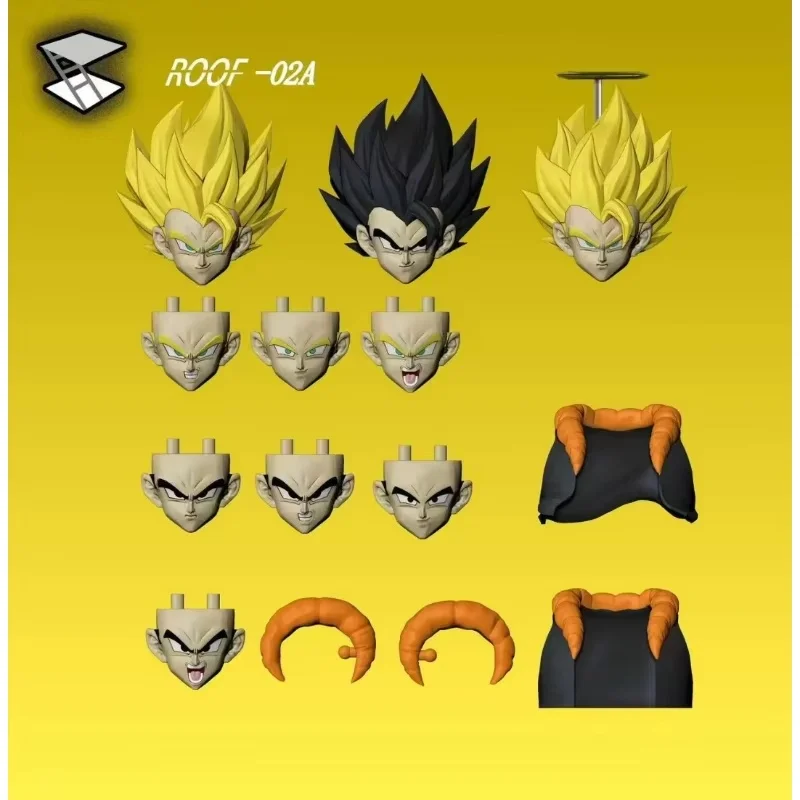 トンセンアートトイズ カミオネ ドラゴンボールZ SHF 超サイヤ人 SSJ SSJ2 ゴジータ 孫悟空 トランクス アニメ アクションフィギュア モデル玩具 クリスマスギフト