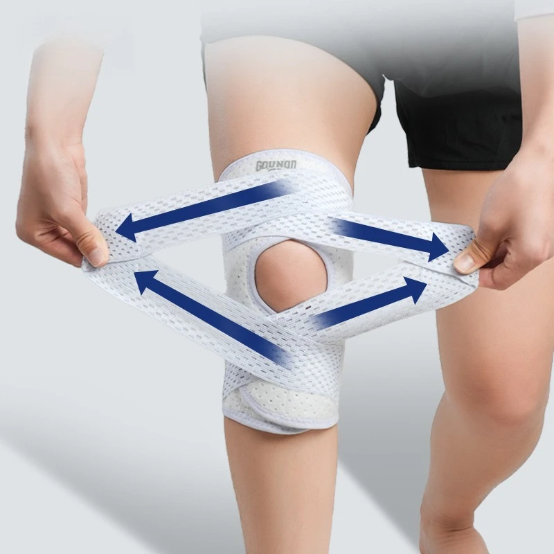 

Special knee pads for meniscus protection Adjustable patella band Men's and women's breathable knee pads Sports protective gear