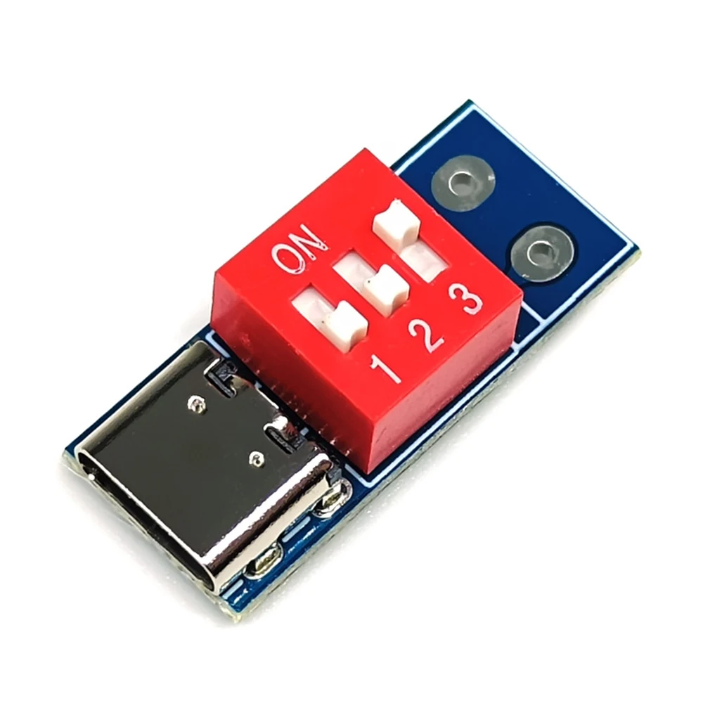 Type-C PD/QC Trigger 5V 9V 12V 20V Adjustable Voltage Power Trigger Board Module Fast Charge Protocol