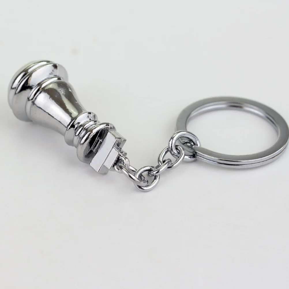 

4pcs Alloy Keyring Gifts Chess Key Holder for Chess Gift Lovers Charm For Backpack Keychain Keychain Bag Pendant