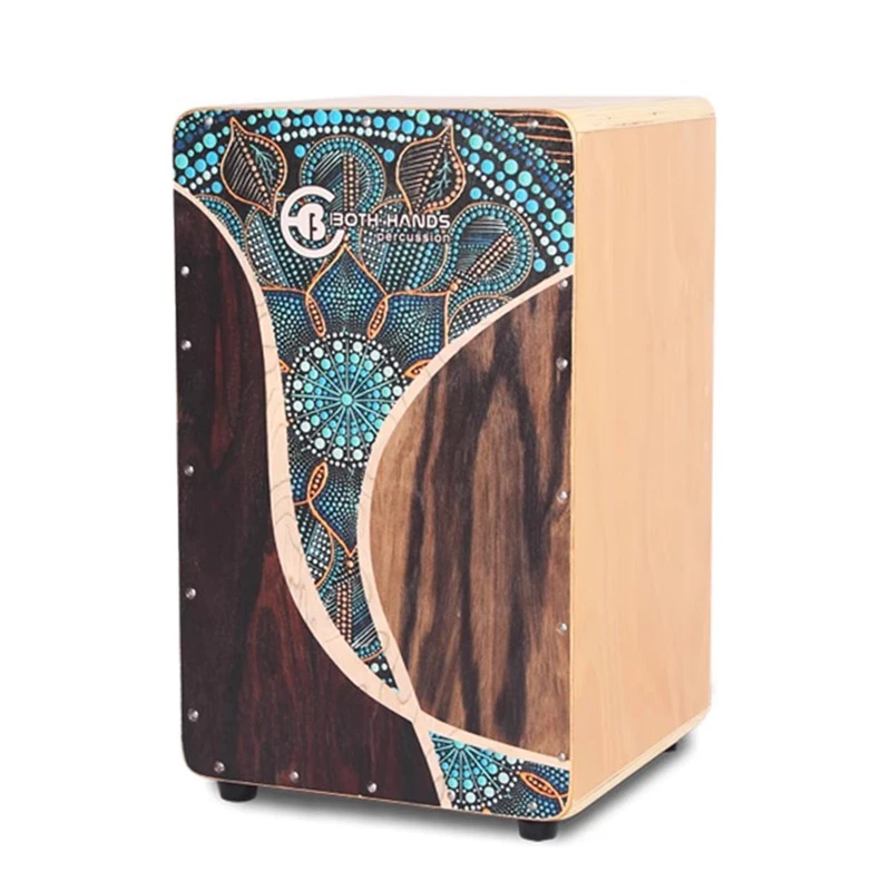 

Кахоновая барабанная коробка из цельного дерева, ручные барабаны для взрослых и начинающих, портативный дорожный кахоновый барабан, домашний сценический ударный инструмент
