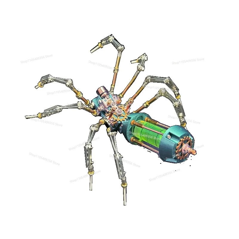For Mechanical Insects Biochemical Spider Model Metal Assembly Creative Handmade DIY Personalized Gift
