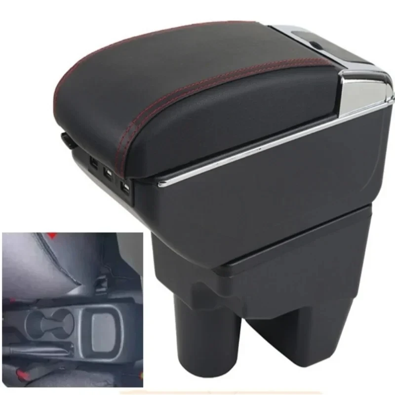 New luxury For Toyota Yaris Armrest Box For Toyota Yaris Elegant Car Armrest Storage Box Retrofit parts Interior Car Accessories