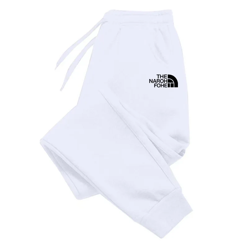 Women Versatile Black Jogging Bottoms Elastic Drawstring Waist Rib Ankle Band Side Pockets Lounge Sport Sweatpants