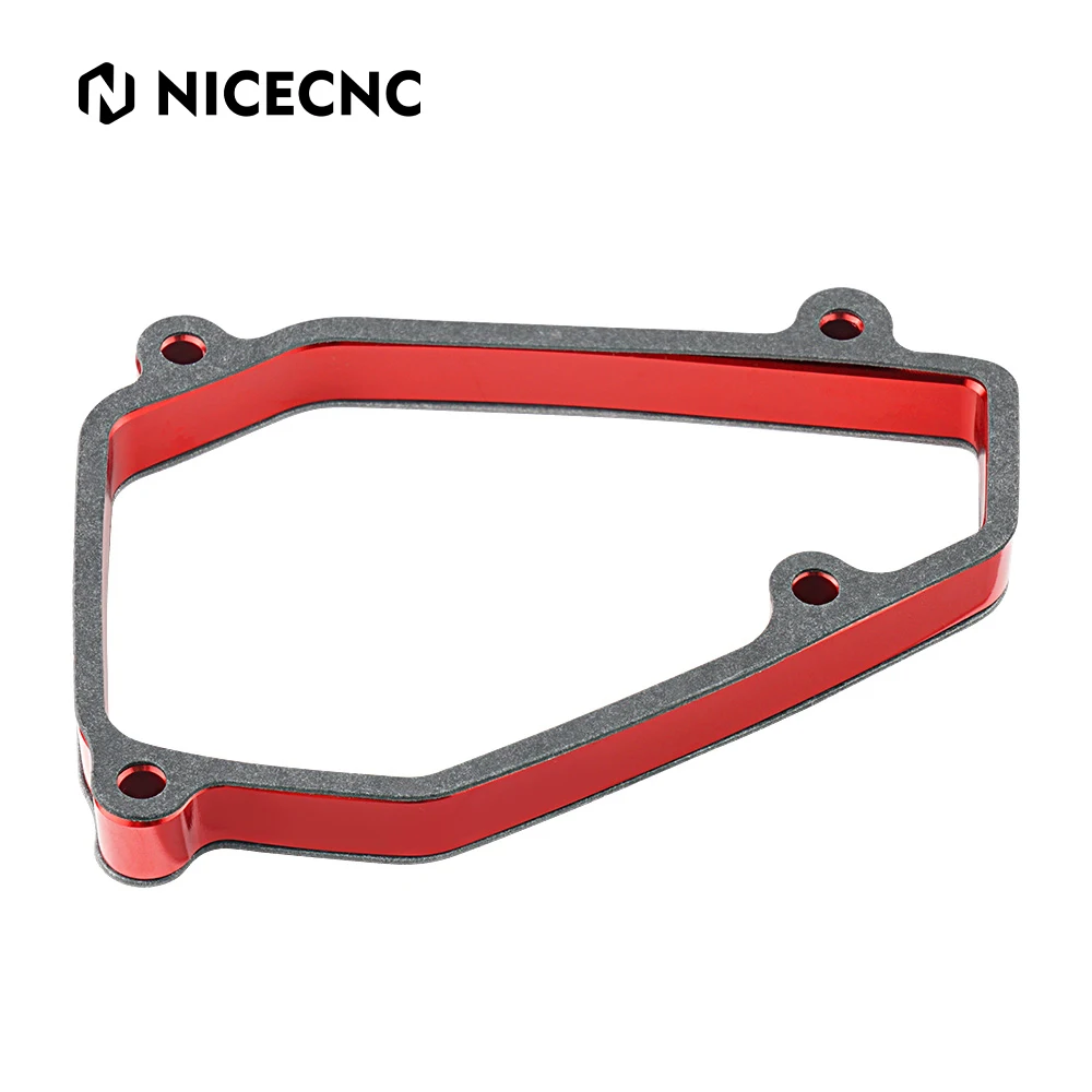 CNC Motorcycle Exhaust Power Valve Spacer Gasket For Beta RR 2T 250 300 2013-2024 X-Trainer 300 2015-2022 Aluminum Alloy Red