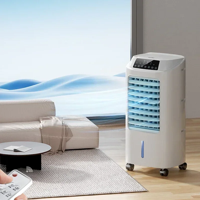 Haier Air Conditioning Fan Summer Single Cooling Humidifying Bladeless Electric Fan Bedroom Portable Small Air Conditioner