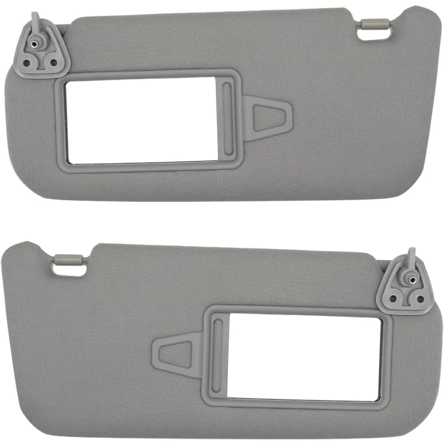 

Driver and Passenger Side Sun Visor Replacement for Elantra 20072010 with Enhanced UV Protection and Adjustable Design for Imp