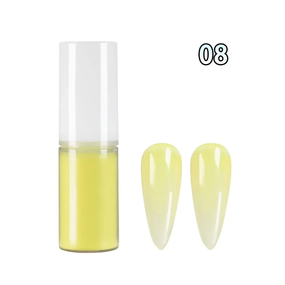 Professional Colourful Pastel Neon Gradient Powder 10g Shiny Nail Spray Powder Glitter Nail Art Spray Bottle For Nails