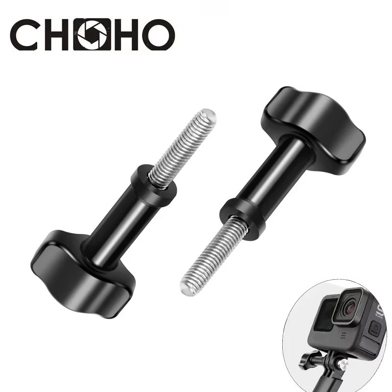 For Gopro 12 13 9 8 Accessories Thumb Knob Bolt Nut ABS Screw Easy Use for Go Pro Hero DJI OSMO Action 4 5Pro Insta360 X3 X4 Ace