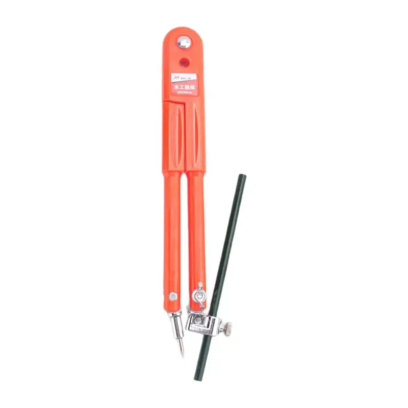 AS60-1Pc Carpenter Precision Pencil Compasses Large Diameter Adjustable Dividers Woodworking Compass Max Radius