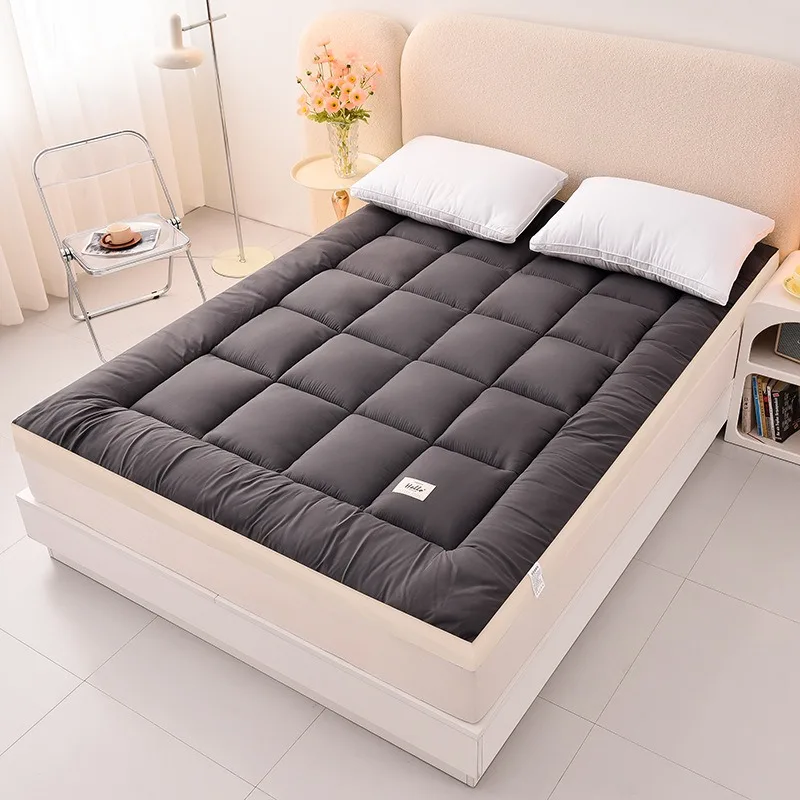 2026 New Foldable Thicken Fluffy 8cm Mattress Toppers Queen Four Seasons Soft ,Mattress Pad,Tatami Mat Japanese Futon Mattress image 2