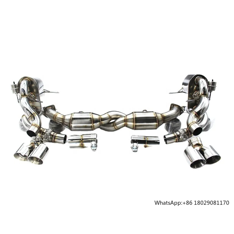 

Catback Exhaust systems For PORSCHE 911 (997.1) 3.6 2004-2012 Stainless Steel Valvetronic Exhaust pipes