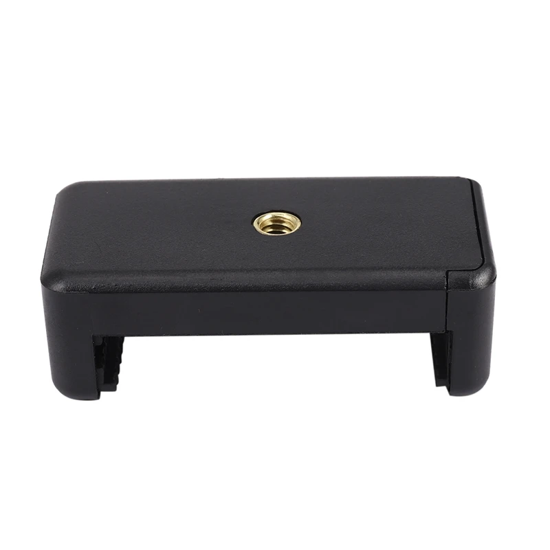 Adaptador de tornillo de zapata de Flash de 1/4 pulgadas, soporte de Clip de teléfono de montaje en trípode para cámara Dslr