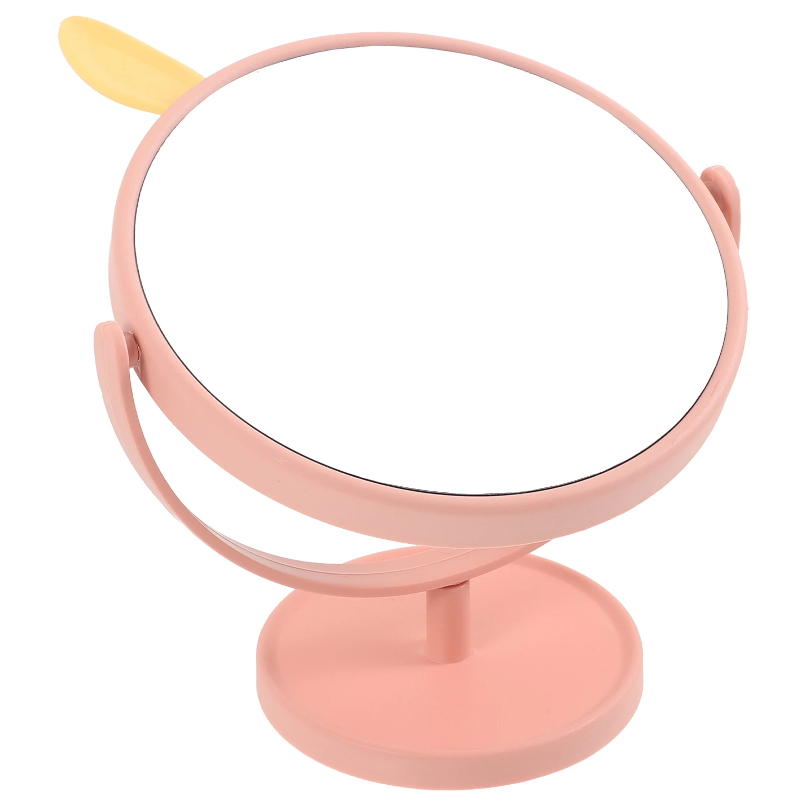 Cute Bunny Makeup Mirror for Desk Premium Desktop Vanity Mirror Smooth Edges No Burrs for Home Dormitory Bathroom Dresser
