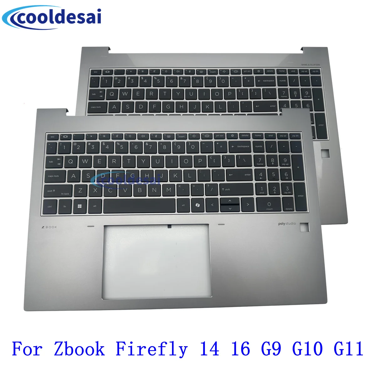 

Новая американская клавиатура для ноутбука Zbook Firefly 14, 16, G9 G10 G11, упор для рук, верхняя крышка, верхняя подсветка, чехол для клавиатуры, замена