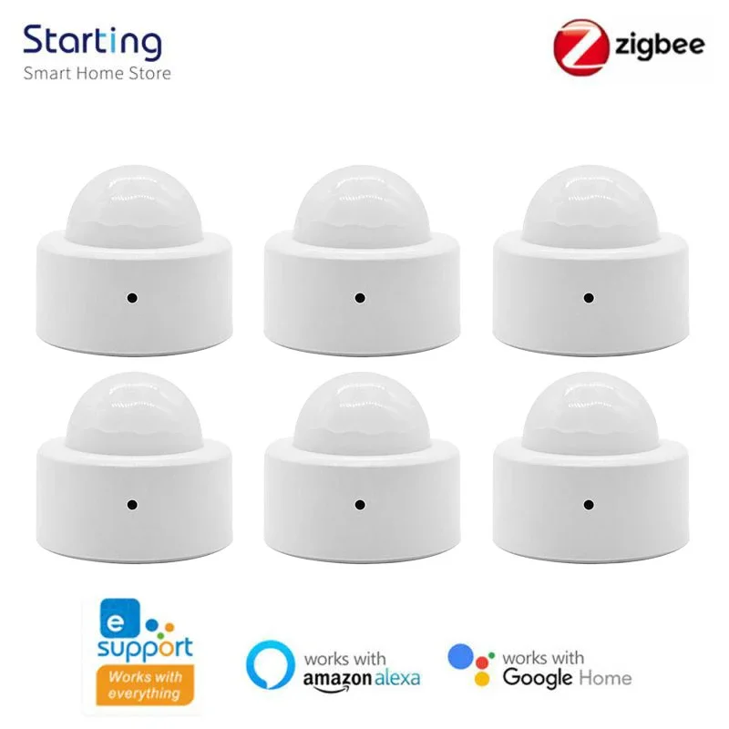 

eWeLink Zigbee3.0 Human Body Sensor PIR Body Movement Motion Sensor Detector Home Security Work With Alexa Google Home