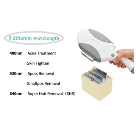 OPT IPL pulse laser hair removal machine whitening skin acne treatment