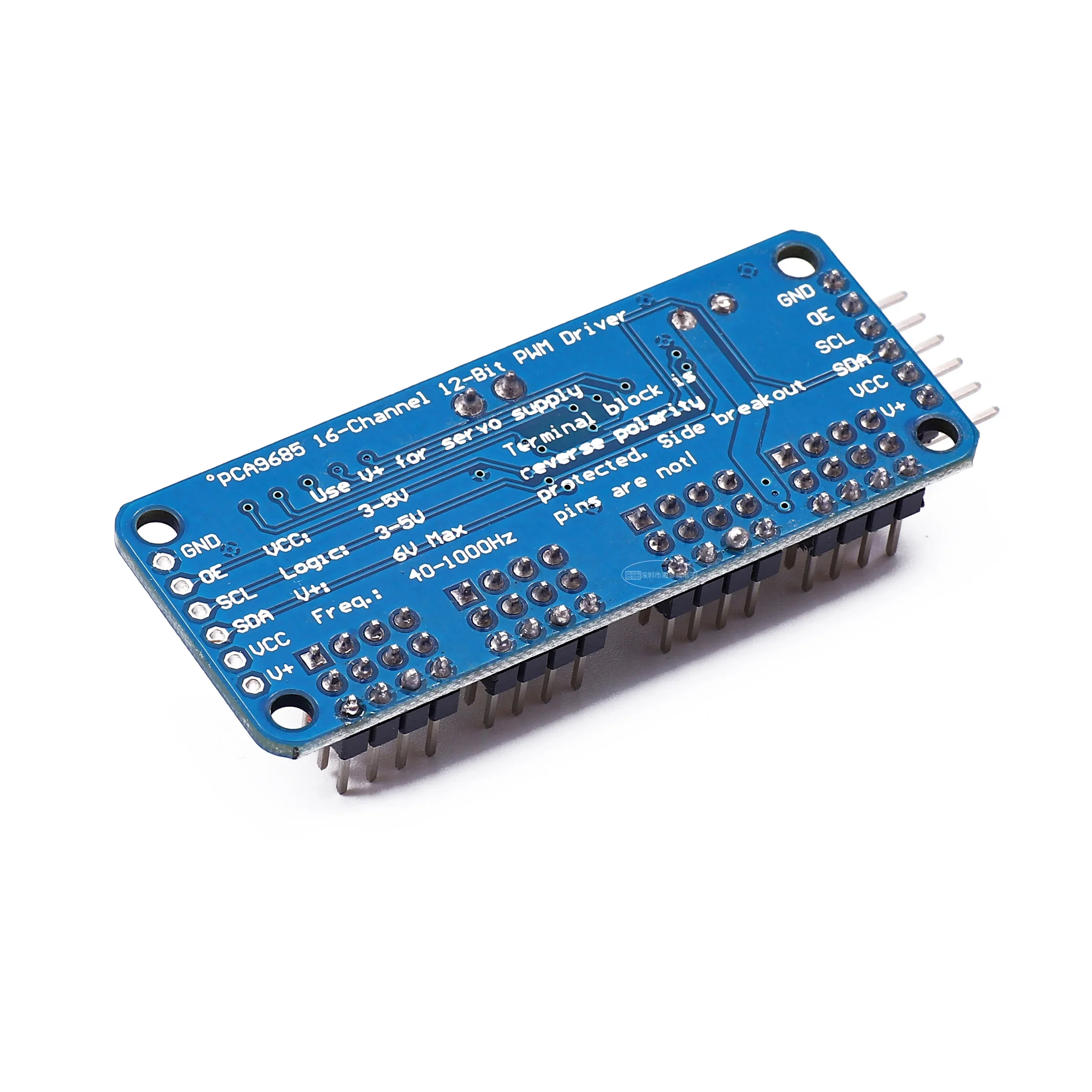 PCA9685PW 16 Channel 12-bit PWM/Servo Driver-I2C interface PCA9685 module Raspberry pi shield module servo shield