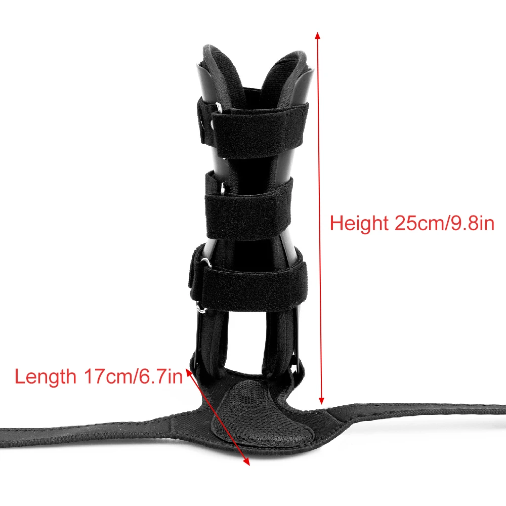 1PCS Drop Foot Brace - Adjustable AFO Ankle Brace for Walking & Stroke Recovery, Breathable Material for Ankle and Foot Support