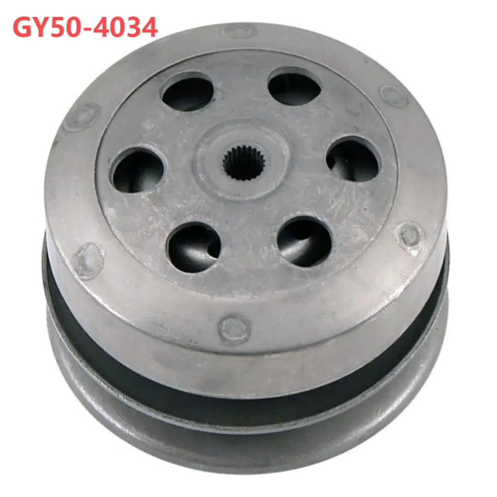 Motorcyle CVT Rear Clutch Pulley Assy GY50-4034 For GY6 50cc 4 Stroke Chinese Scooter Moped 1P39QMB Engine ATV Accessories