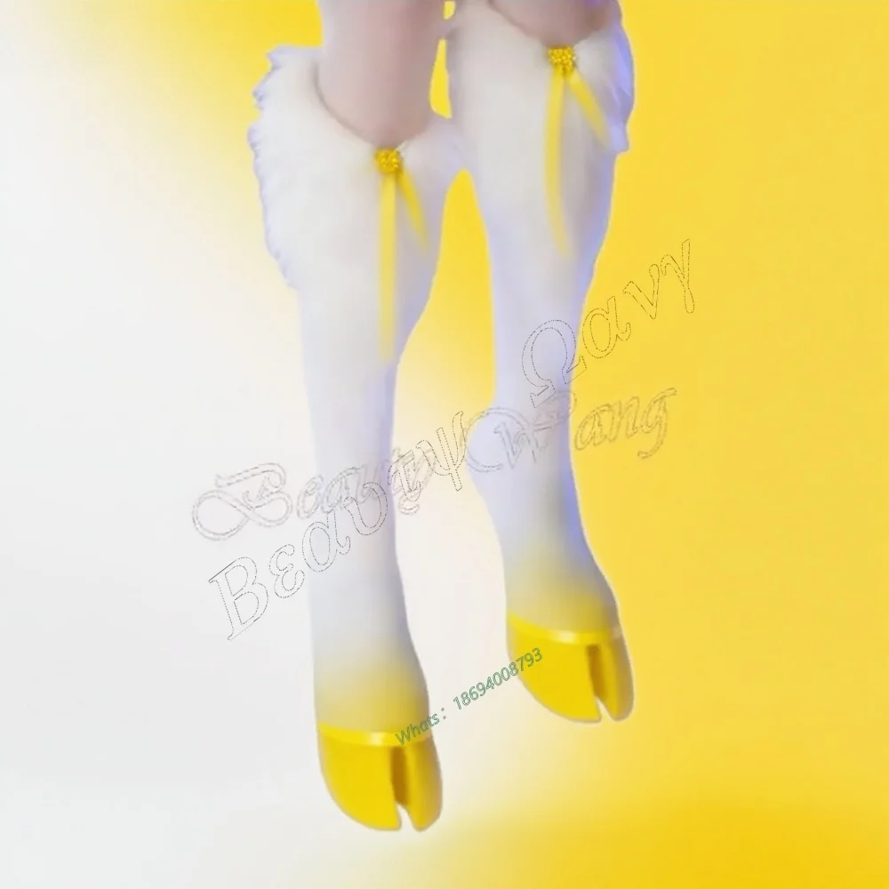 Blue White Rivet Decor Horse Proof Boots Strange Style Knee High Shoes for Women High Heel Party Shoes New Zapatos Para Mujere